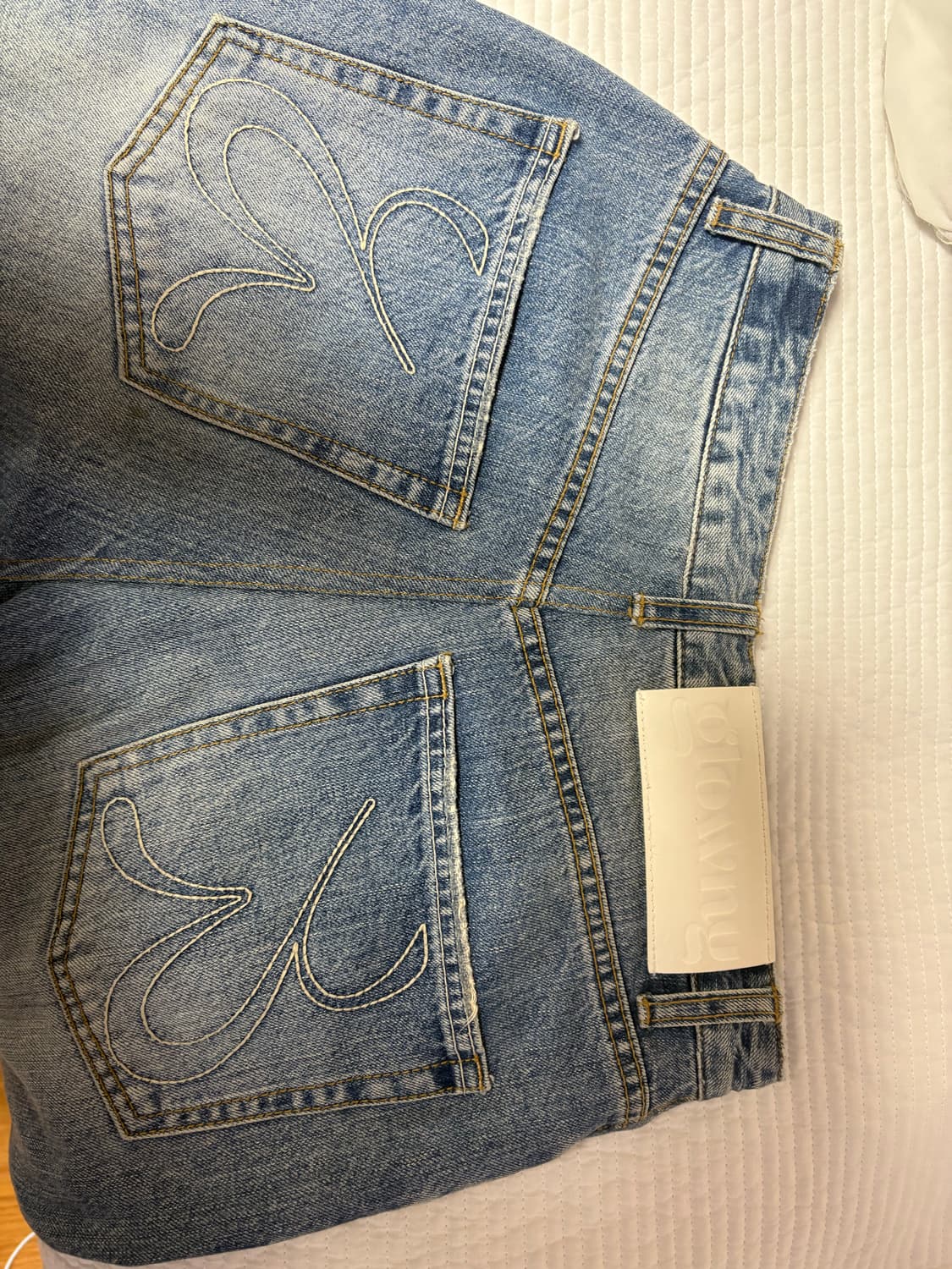 글로니 93 미드라이즈 루즈 진 Blue / m 사이즈 상품이미지1