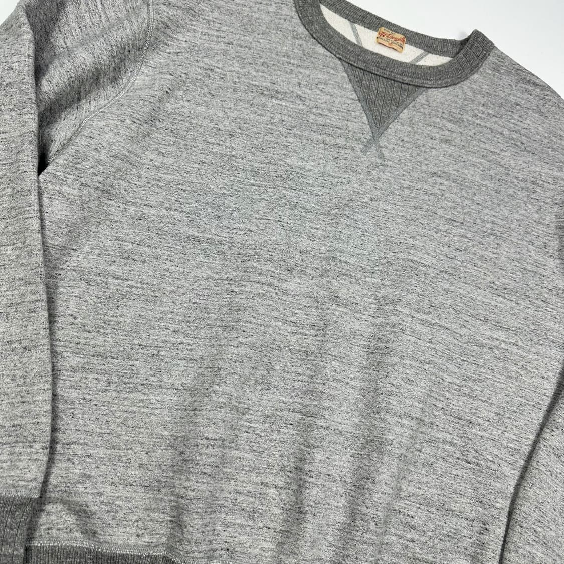 화이츠빌 재팬 루프휠 그레이 크루넥 맨투맨 (XL) 상품이미지4