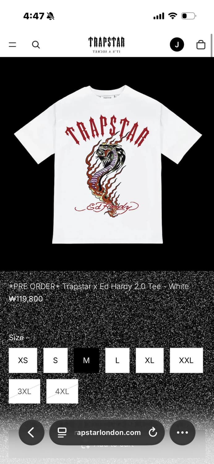 트랩스타 반팔 티셔츠 상품이미지6