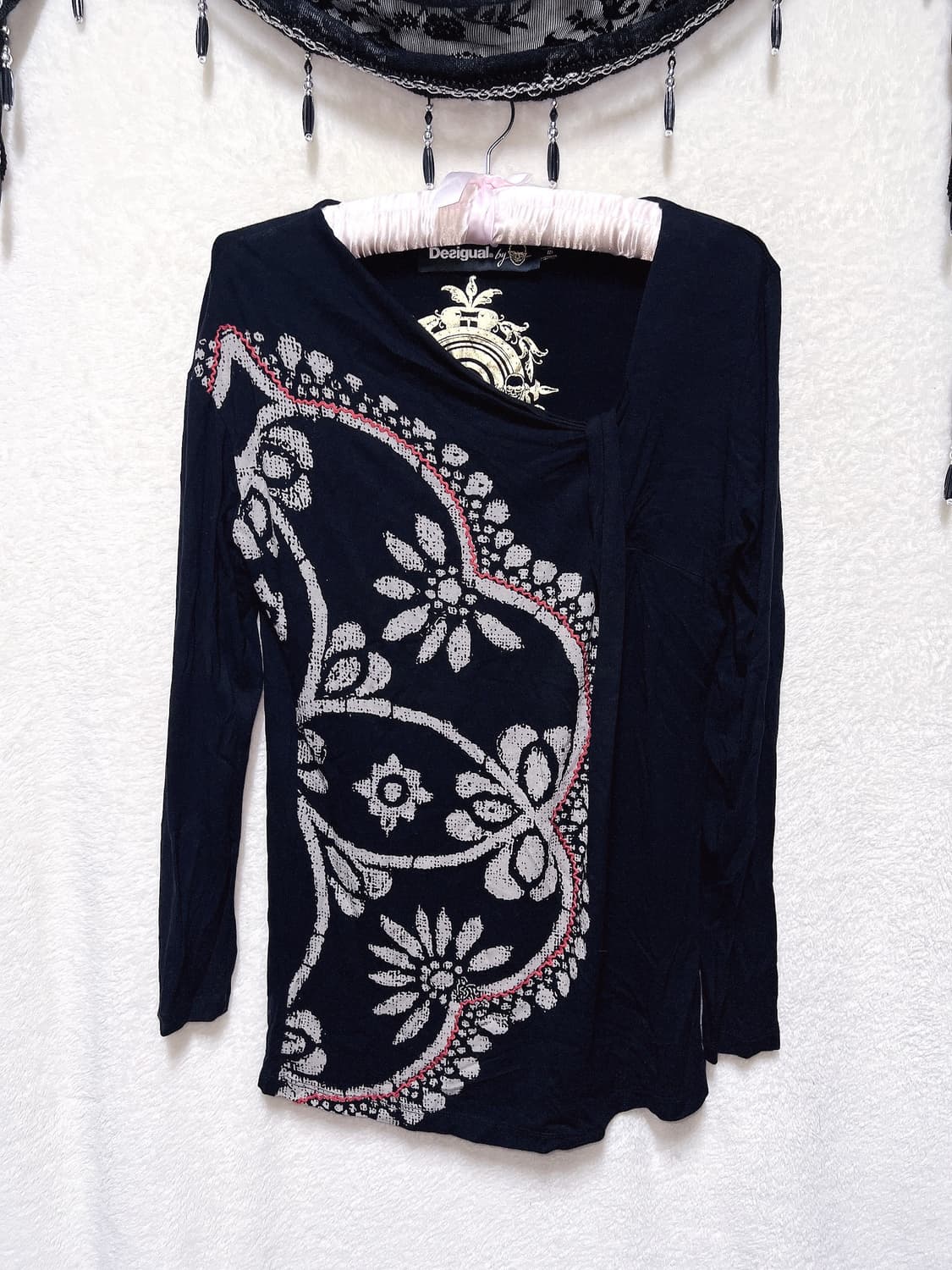 데시구알 desigual 오리엔탈 고스펑크 오네갸루 엔틱 롱슬리브 페어리 상품이미지7