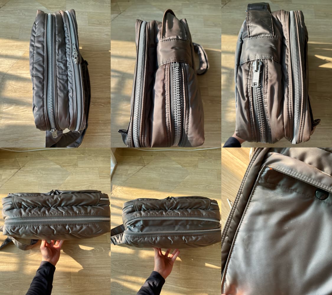 요시다 포터 탱커 숄더백 (XL) 실버 그레이 622-77137 상품이미지8