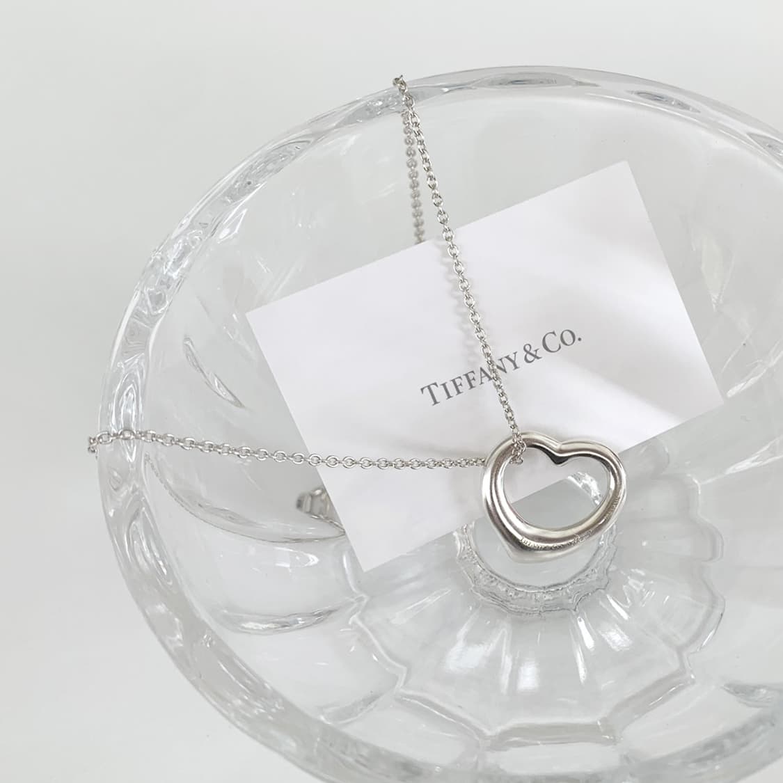 티파니 엘사 퍼레티 오픈 하트 22mm 목걸이 NO.89 상품이미지1
