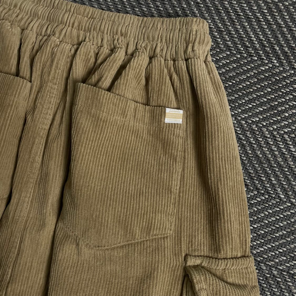 카고브로스 아메카지 코듀로이 밴딩 벌룬 카고팬츠y 3944 상품이미지6