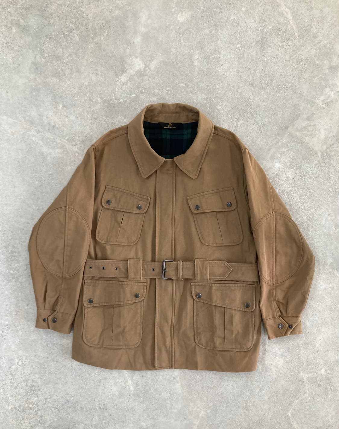 Lohnt 론트 041 밸티드 사파리 자켓 워크웨어 상품이미지2