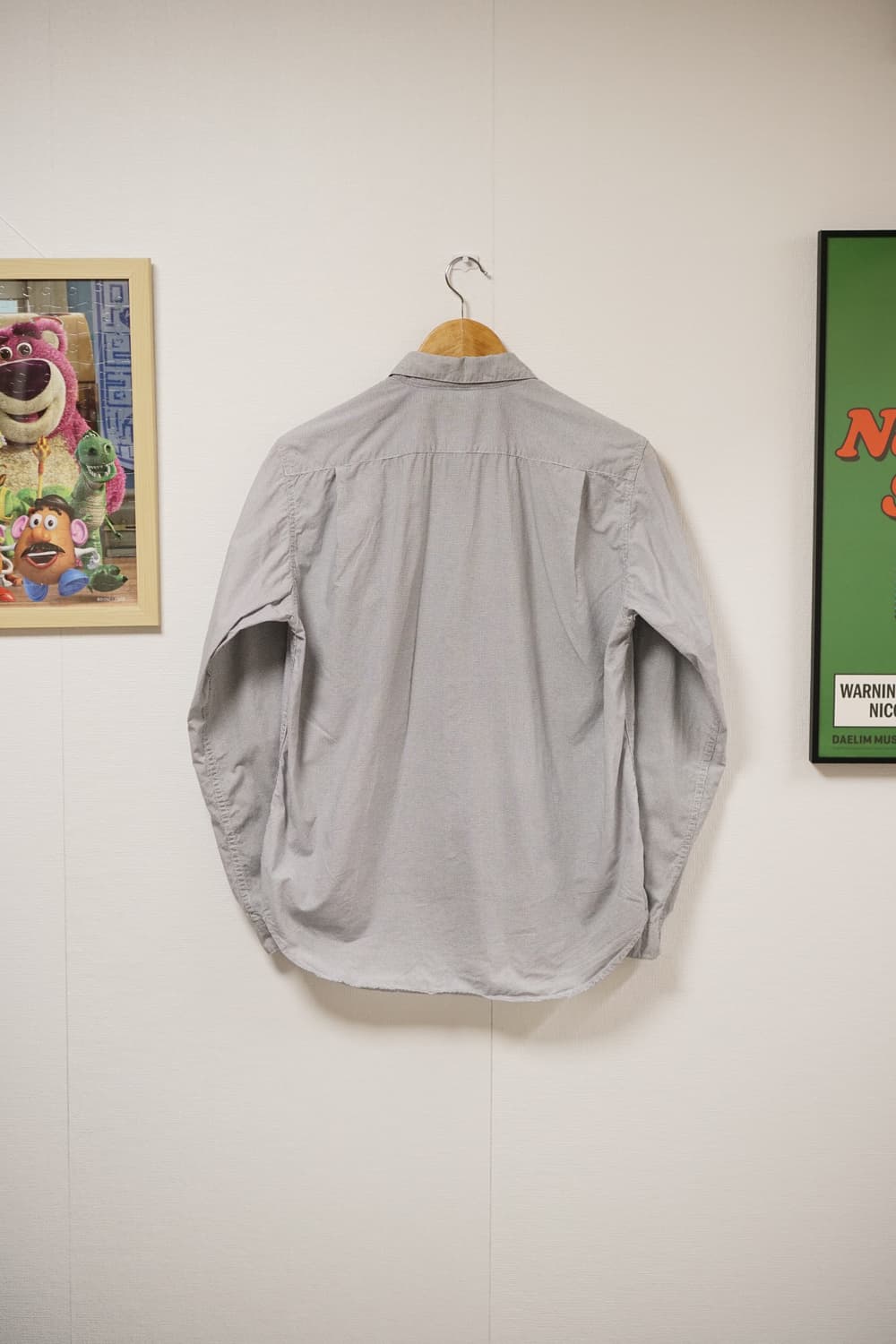 MHL 체크 버튼다운 셔츠 상품이미지2