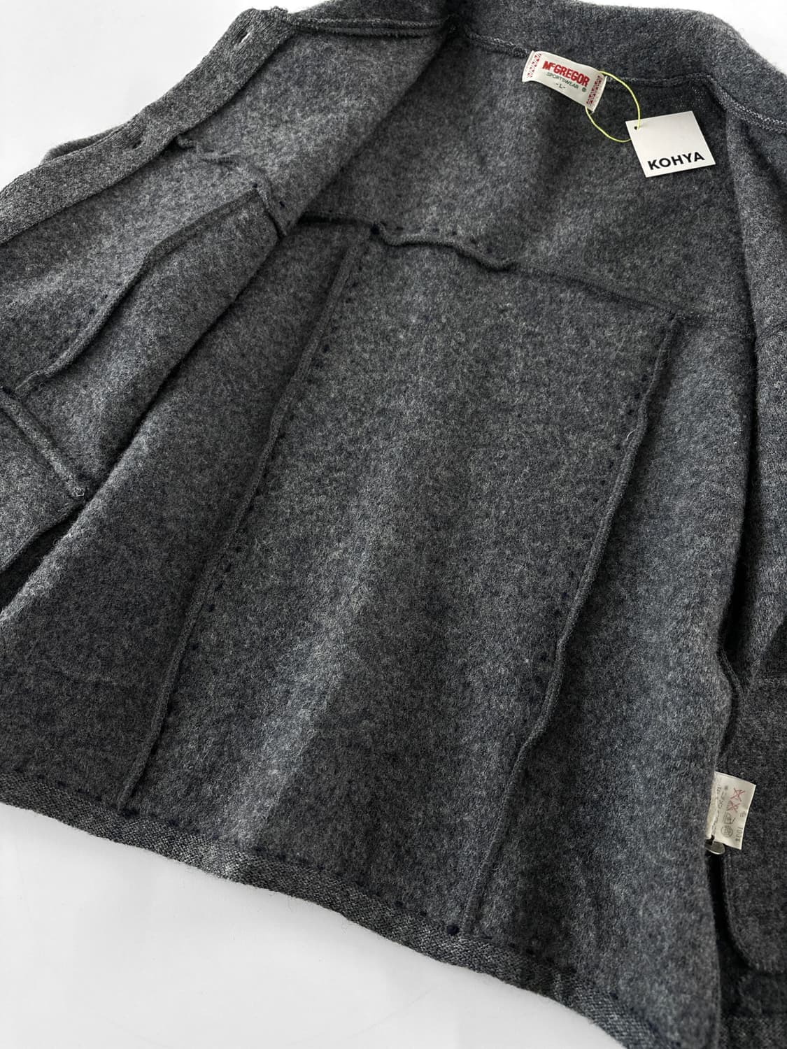 80~90s 빈티지 맥그리거 퓨어 뉴 울 자켓 상품이미지9