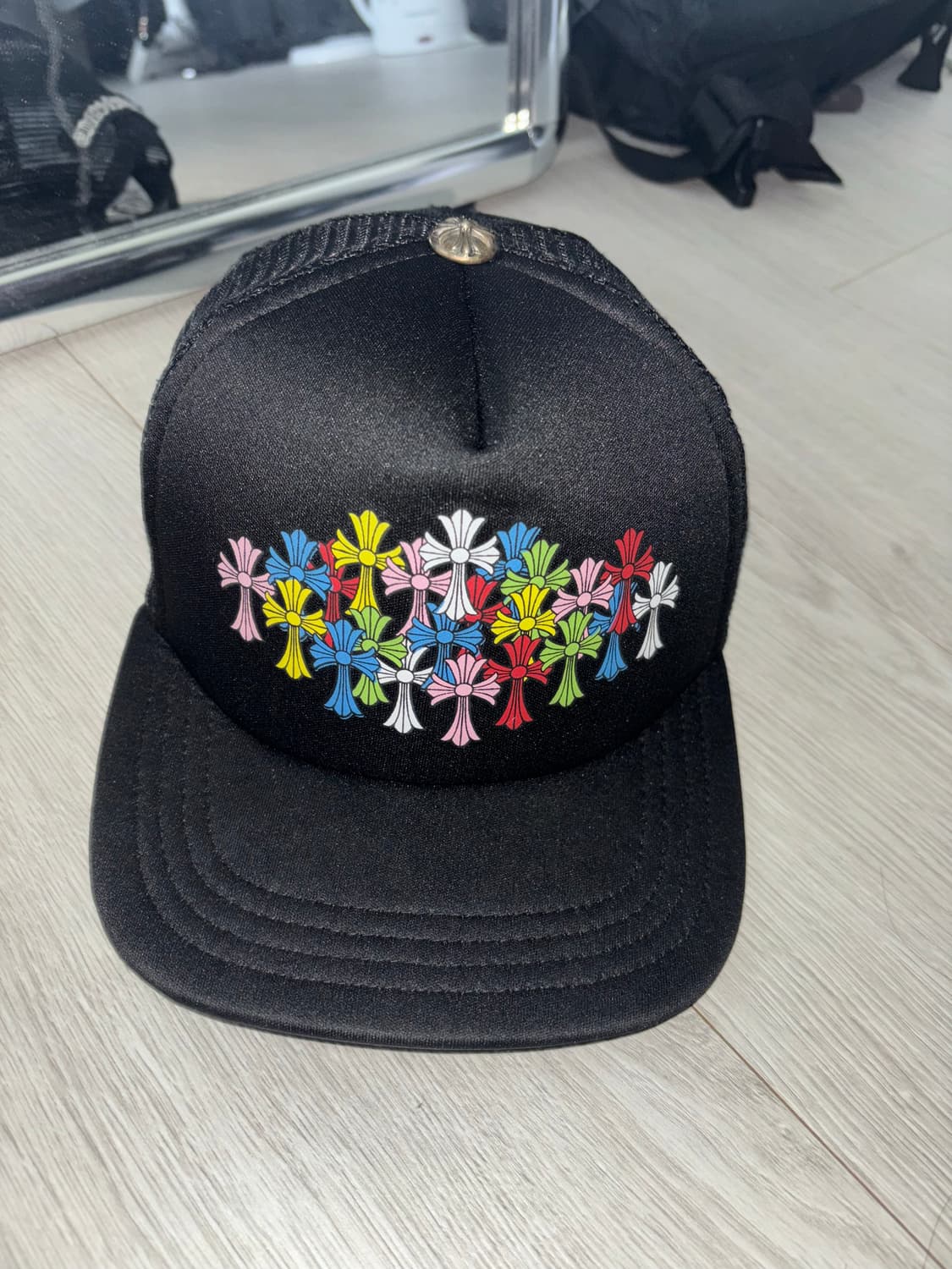 크롬하츠 세메터리 멀티 크로스 메쉬캡 모자 (Chrome Hearts) 상품이미지1