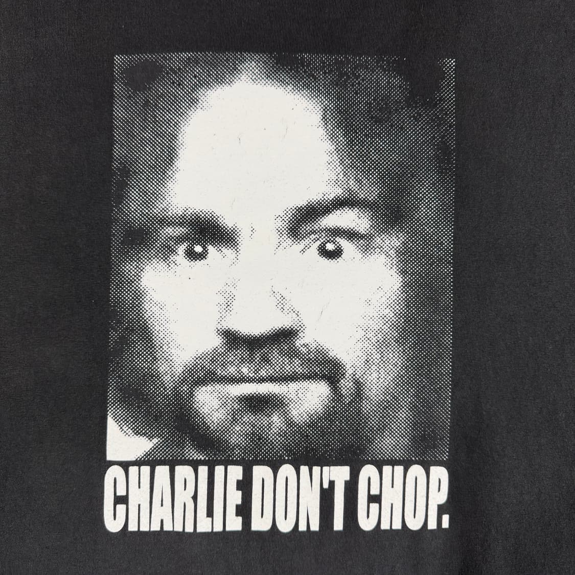 빈티지 90s 찰스맨슨 롱슬리브 Charlie Don't Chop 상품이미지4