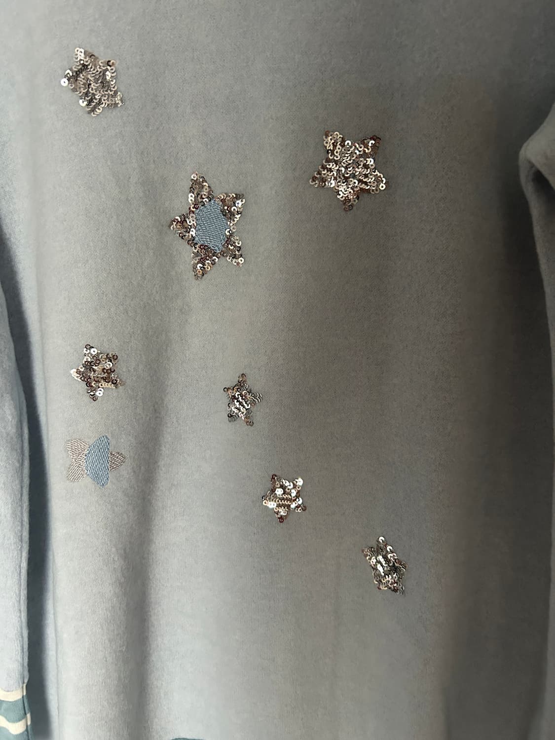 반짝이 별 니트 상품이미지5