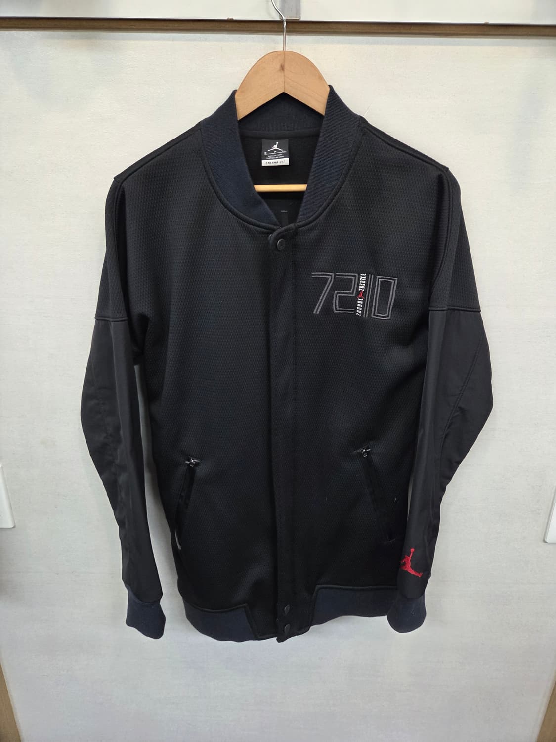 에어조던 점프맨 72-10 써마핏 기모 바시티 자켓 m 상품이미지1