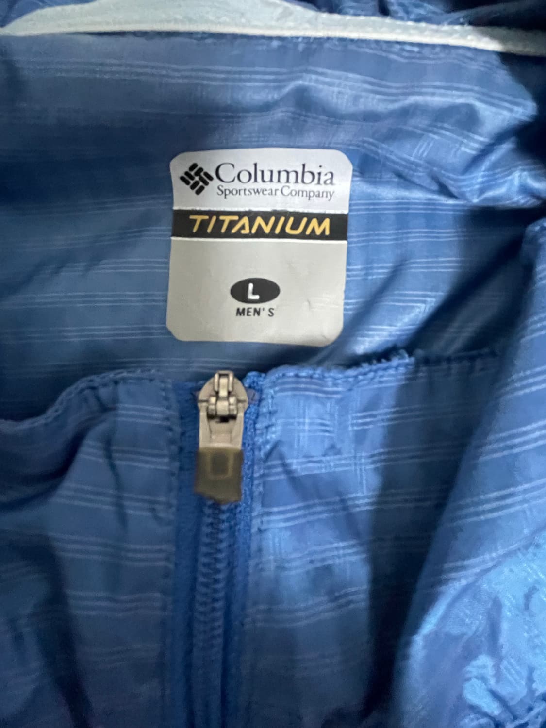 컬럼비아 블루바람막이 상품이미지3