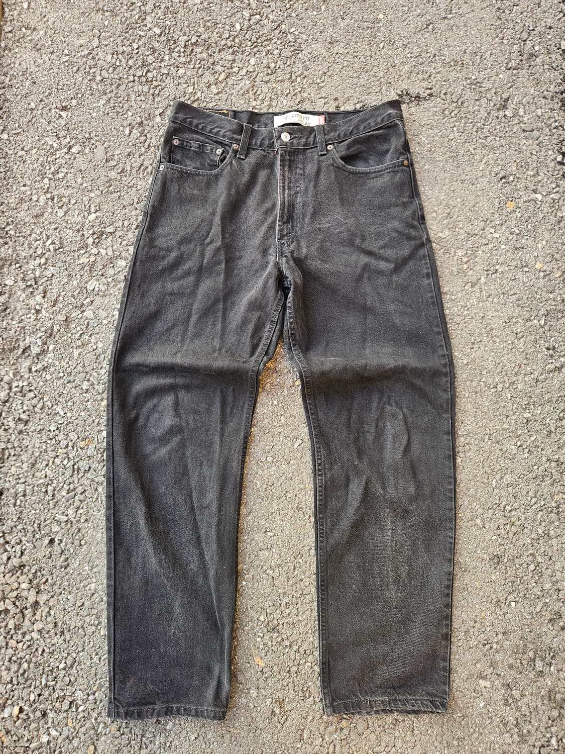 리바이스 550 흑청 데님 34/32 상품이미지1