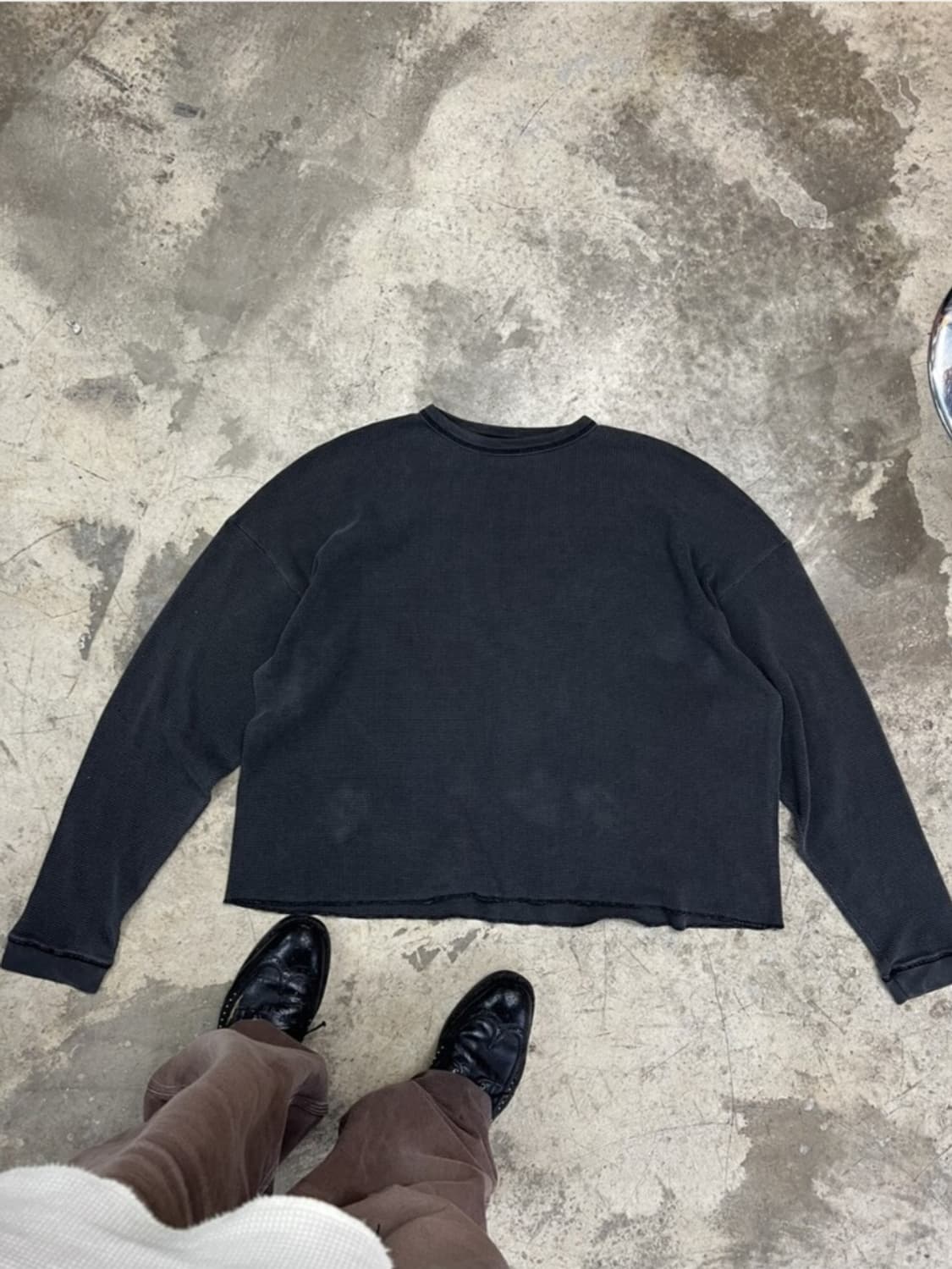 배드포드 브루클린 와플 롱슬리브 상품이미지1