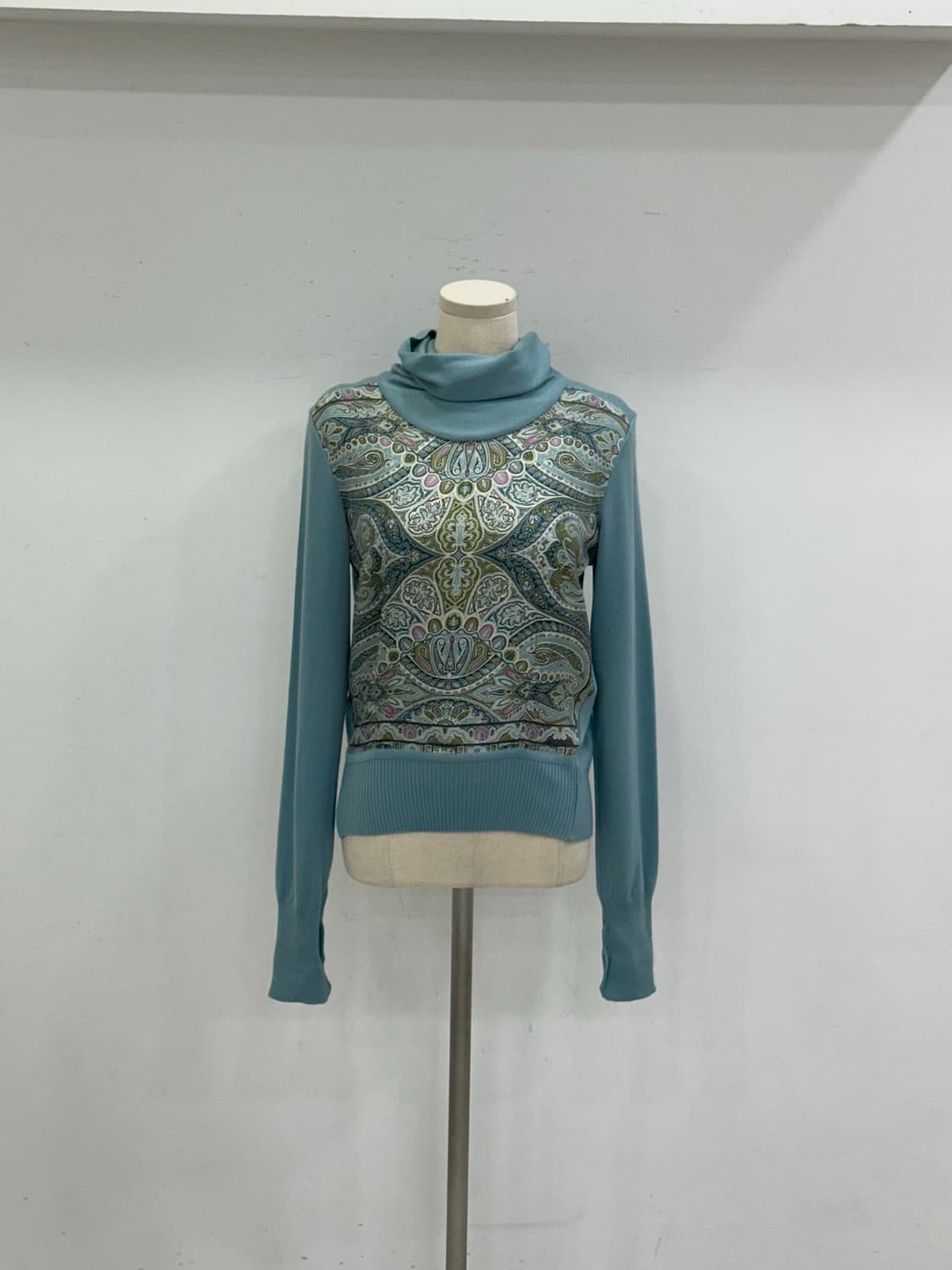 에트로 실크 목폴라 상품이미지1