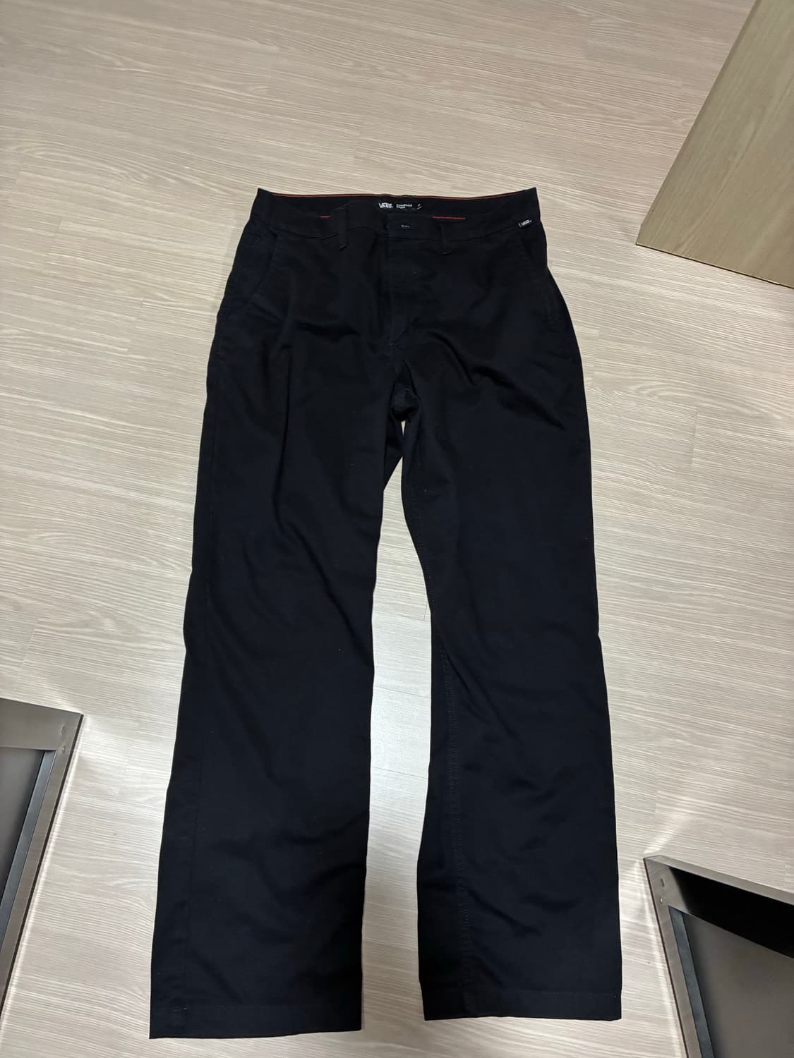 반스 어센틱 루즈핏 팬츠 블랙 상품이미지2