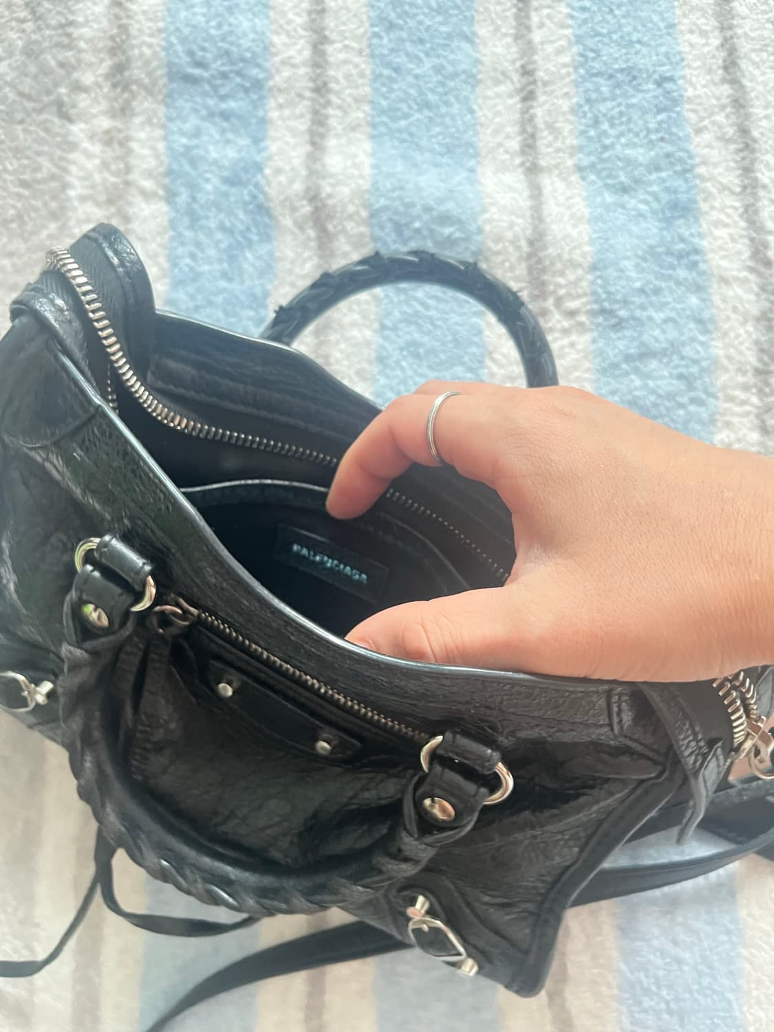 발렌시아가 모터 시티백 미니 상품이미지5