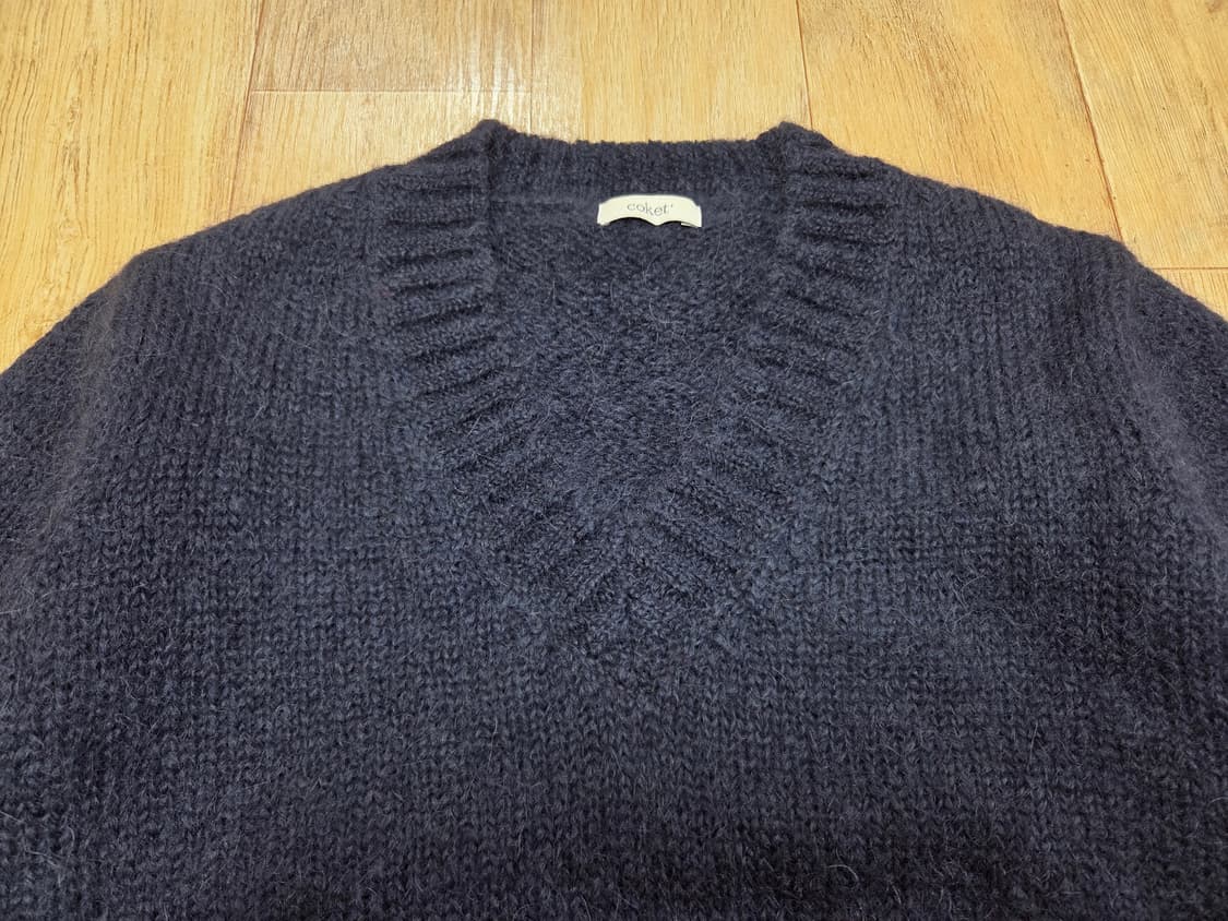 코켓(coket) V넥 모헤어니트 프리사이즈 새상품 상품이미지3