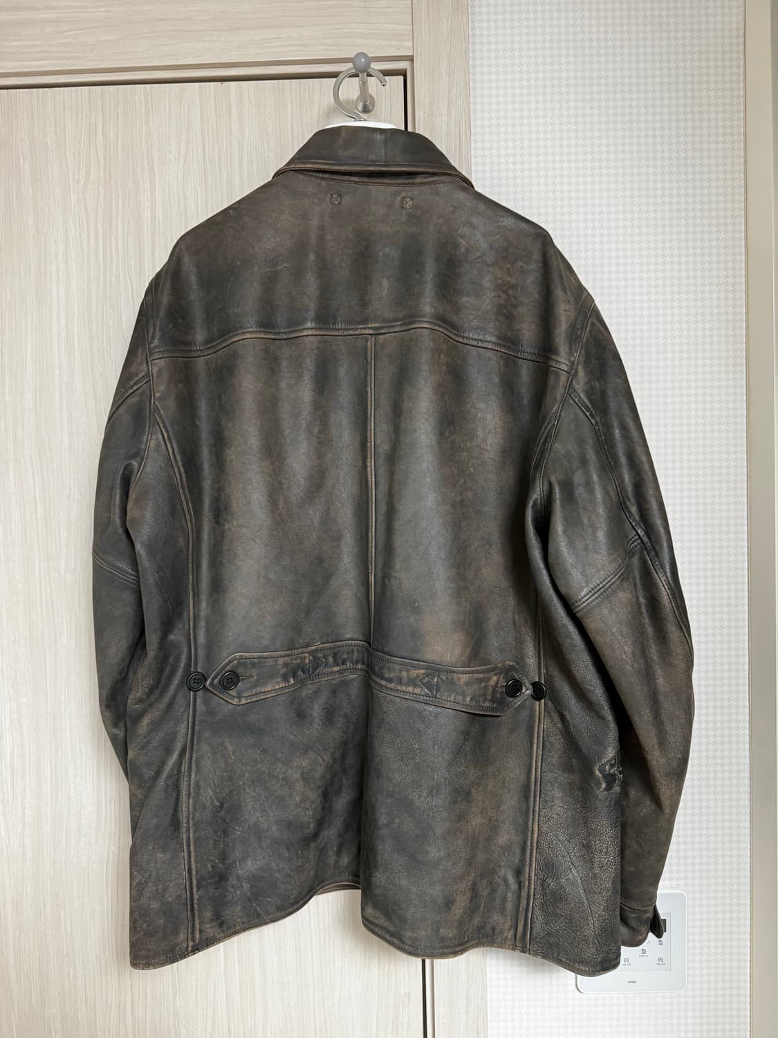 [XL] 더블알엘 인디고 레더 카코트 상품이미지3