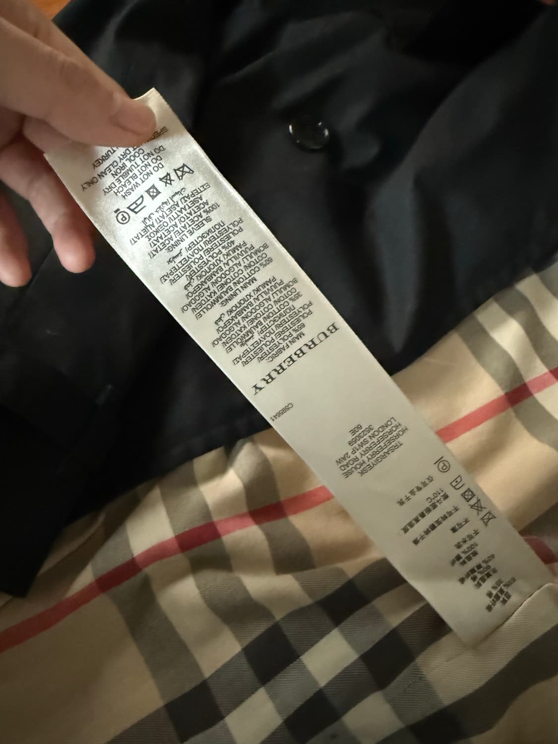 버버리 트렌치코트 52R 상품이미지2