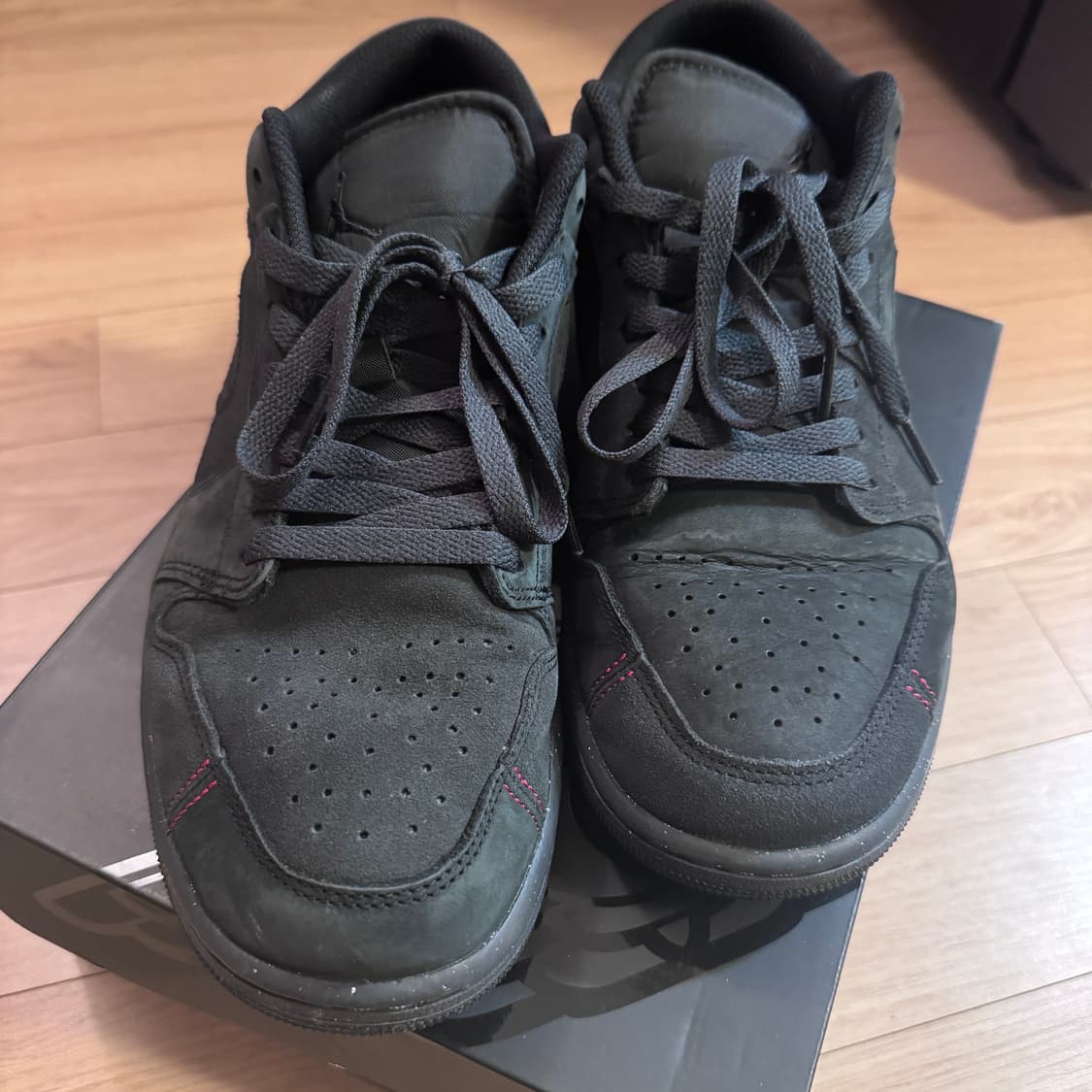 나이키 조던1 로우 SE 크래프트 다크 스모크 그레이 블랙 280 상품이미지2