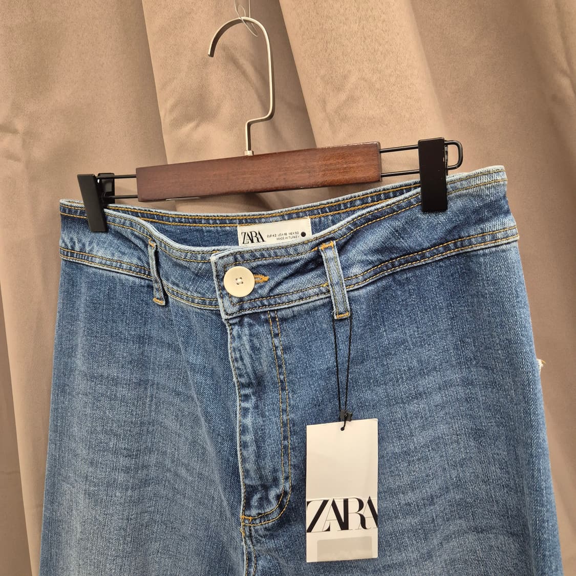자라 와이드 데님 팬츠 42 상품이미지2