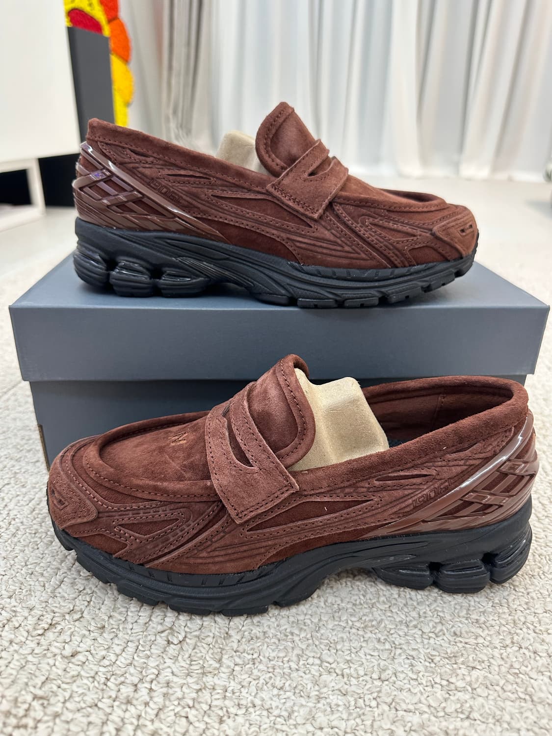 뉴발란스 U1906 로퍼 리치 오크 235 새상품 상품이미지2