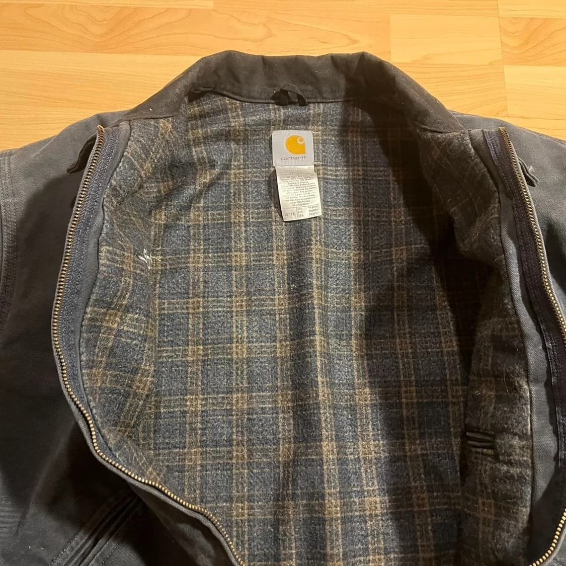 칼하트 J97 빈티지 디트로이트 자켓 청록색 상품이미지4