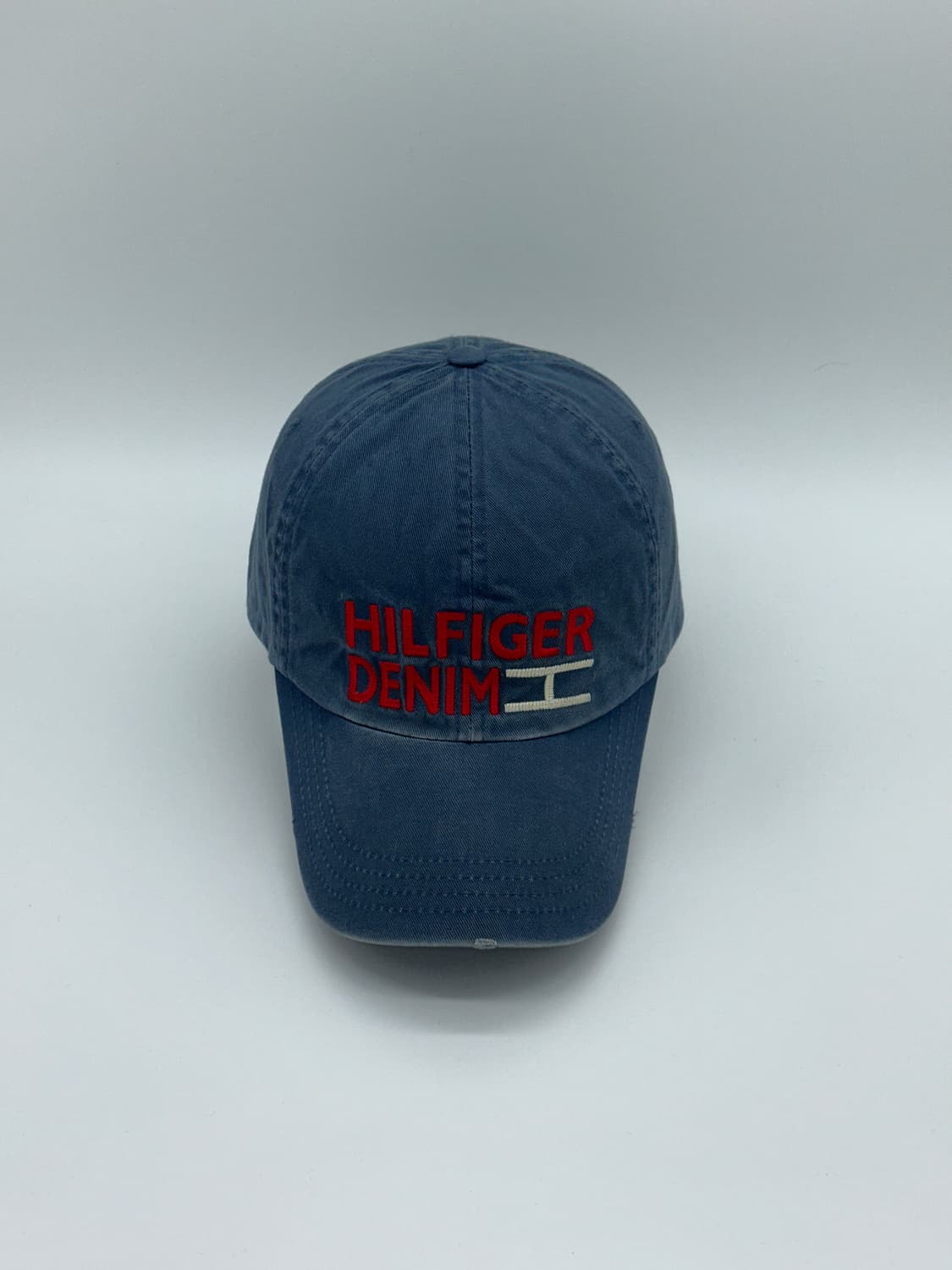 [M-L] 타미힐피거 데님 워싱 볼캡 모자 상품이미지1