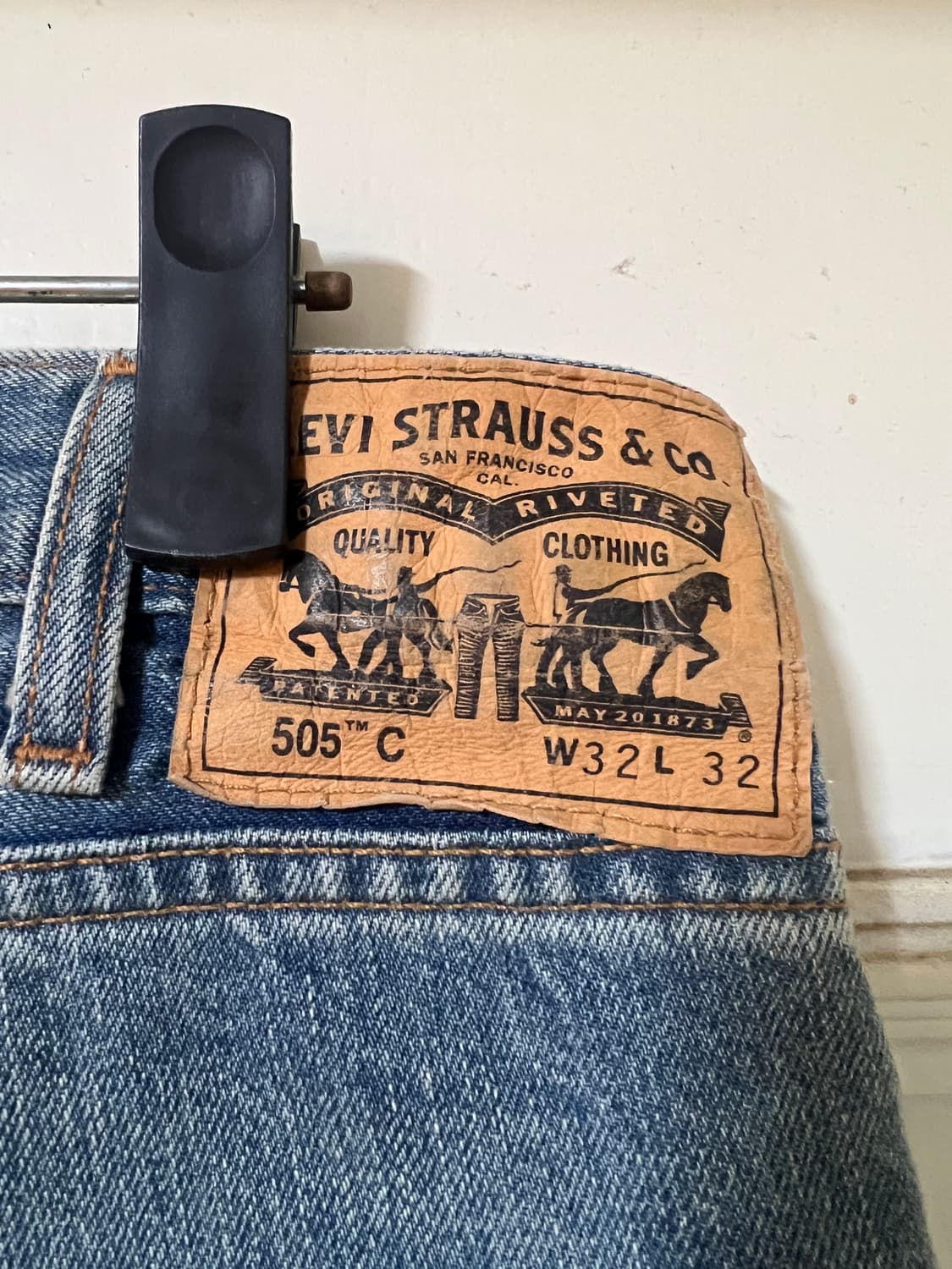 라바이스 데미지 청바지 상품이미지3