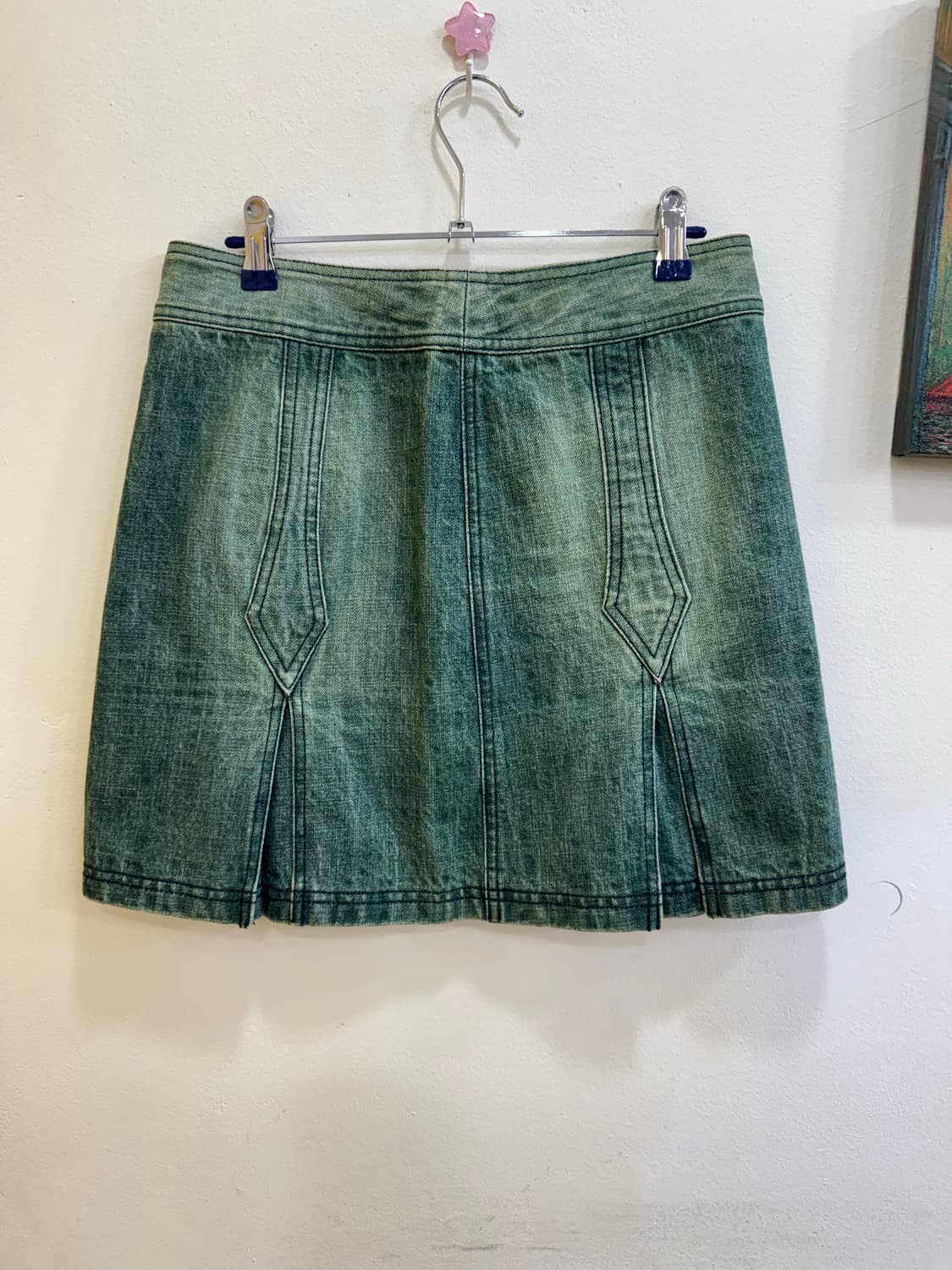 버버리 블루라벨 데님 미니 스커트(정품) 상품이미지2