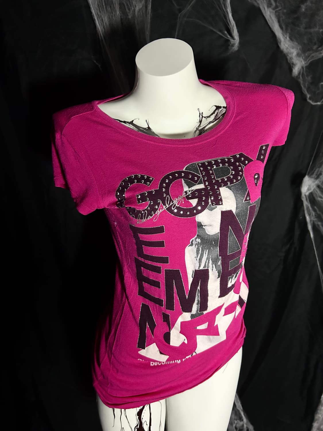 GGPX magazine pink gal y2k tee 상품이미지1