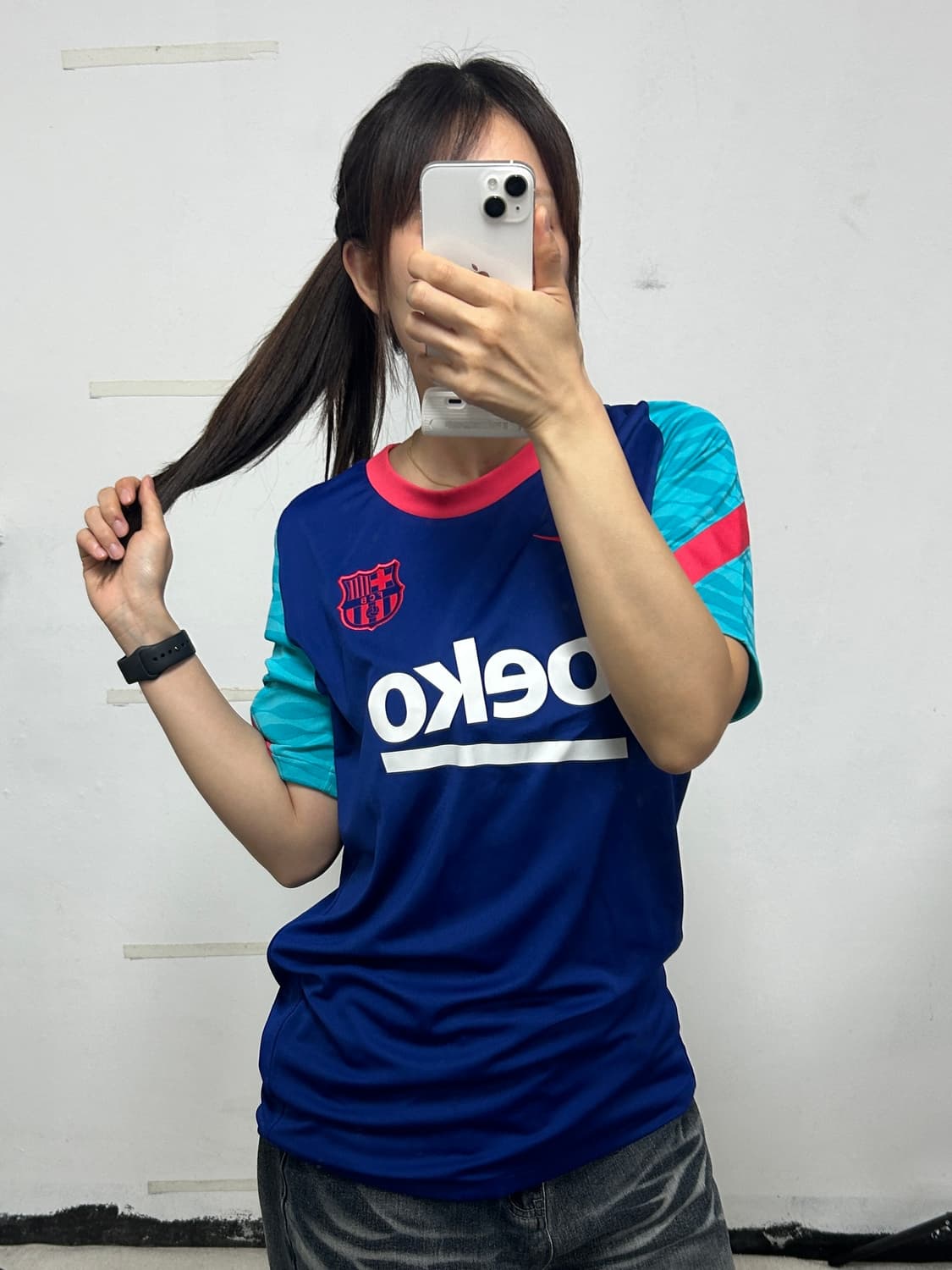 나이키 바르셀로나 축구 유니폼 져지 상품이미지2
