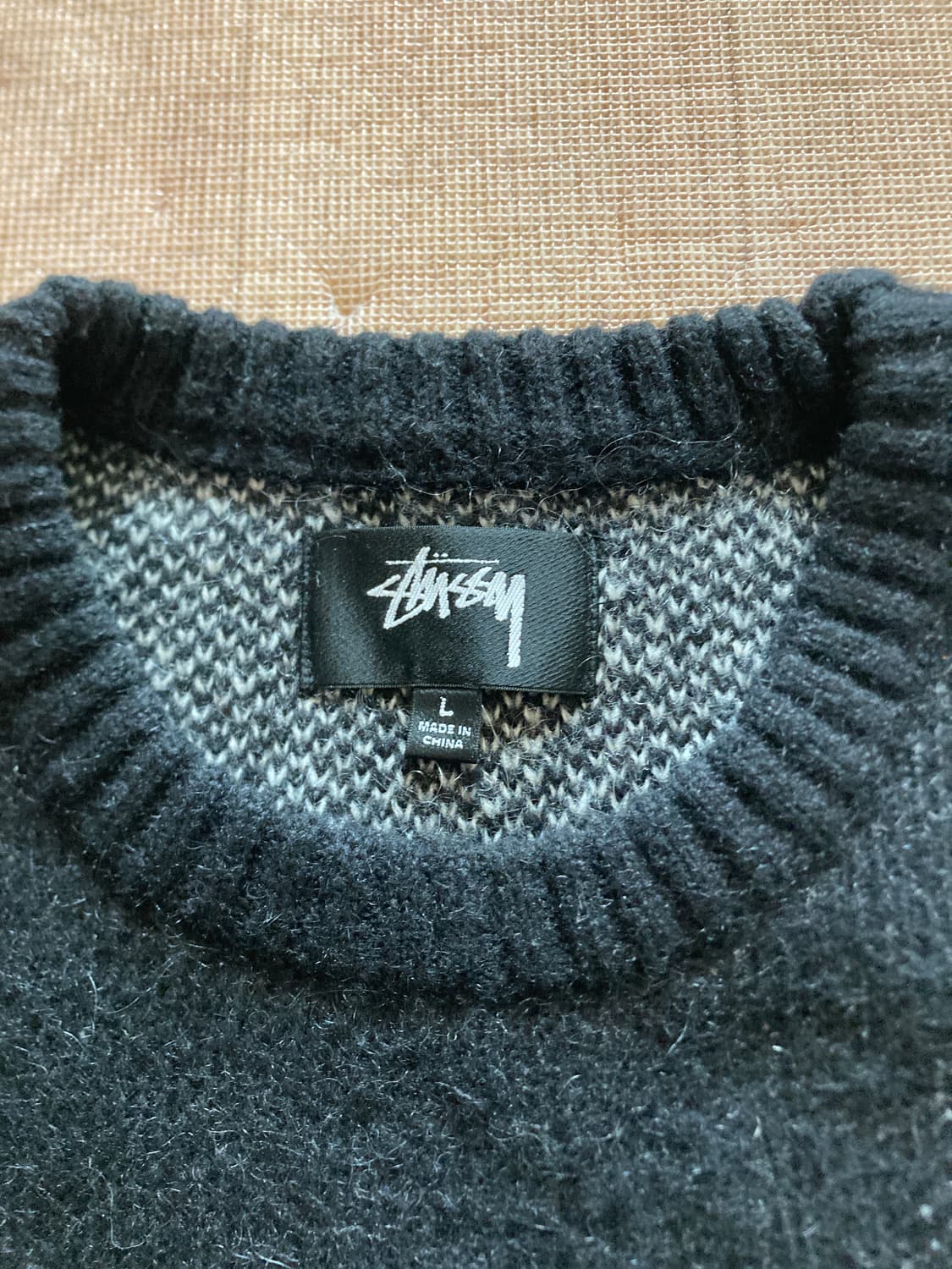 [L] 스투시 다이스 니트 상품이미지5