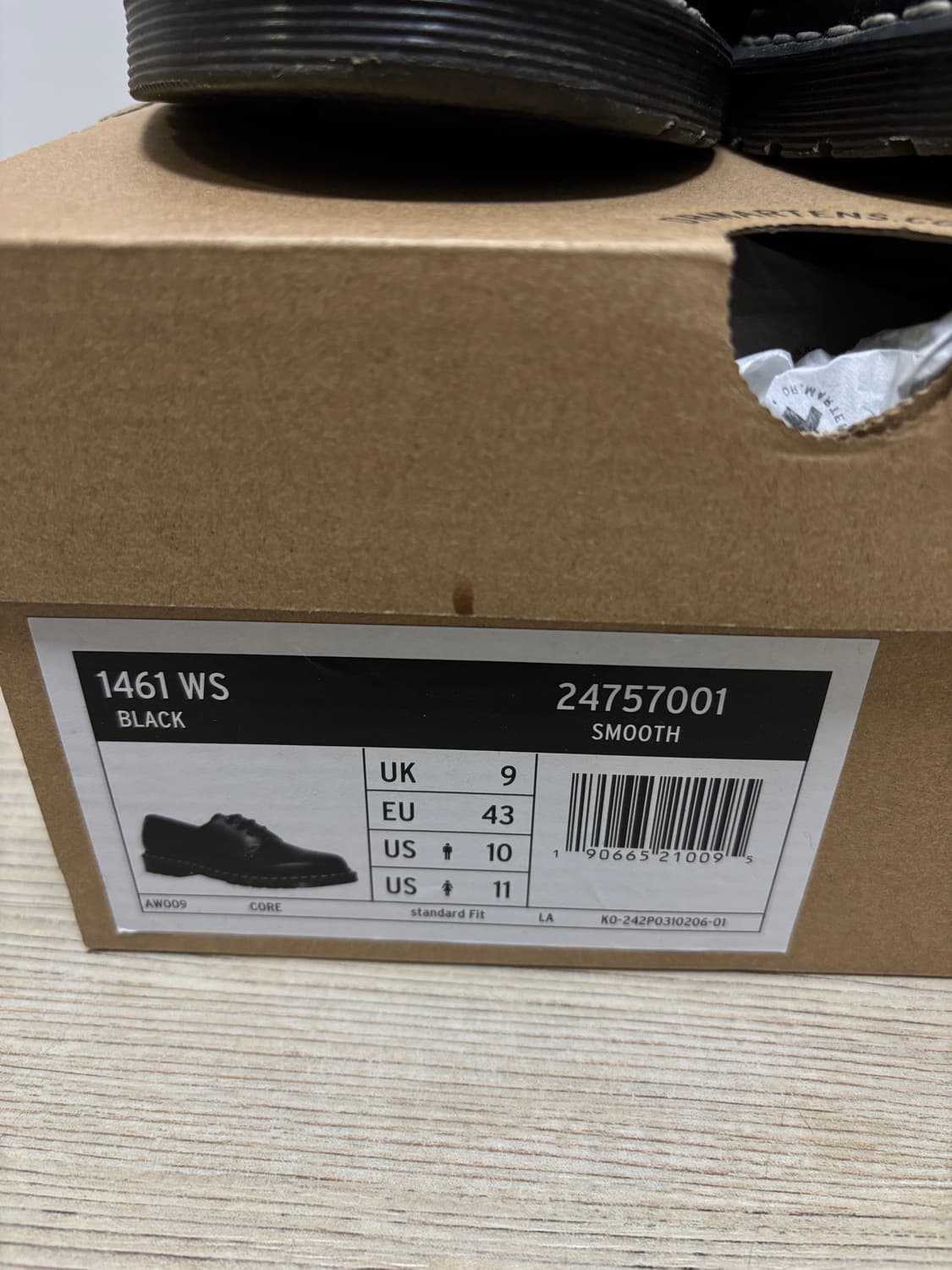 [280] 닥터마틴 1461 화이트 스티치 상품이미지5