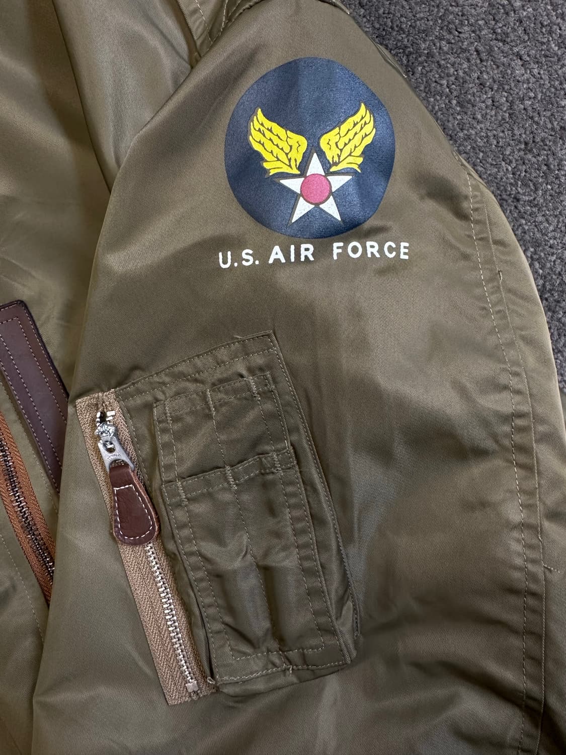 브론슨 US Air Force L-2 플라이트 자켓 36 [S] 상품이미지2