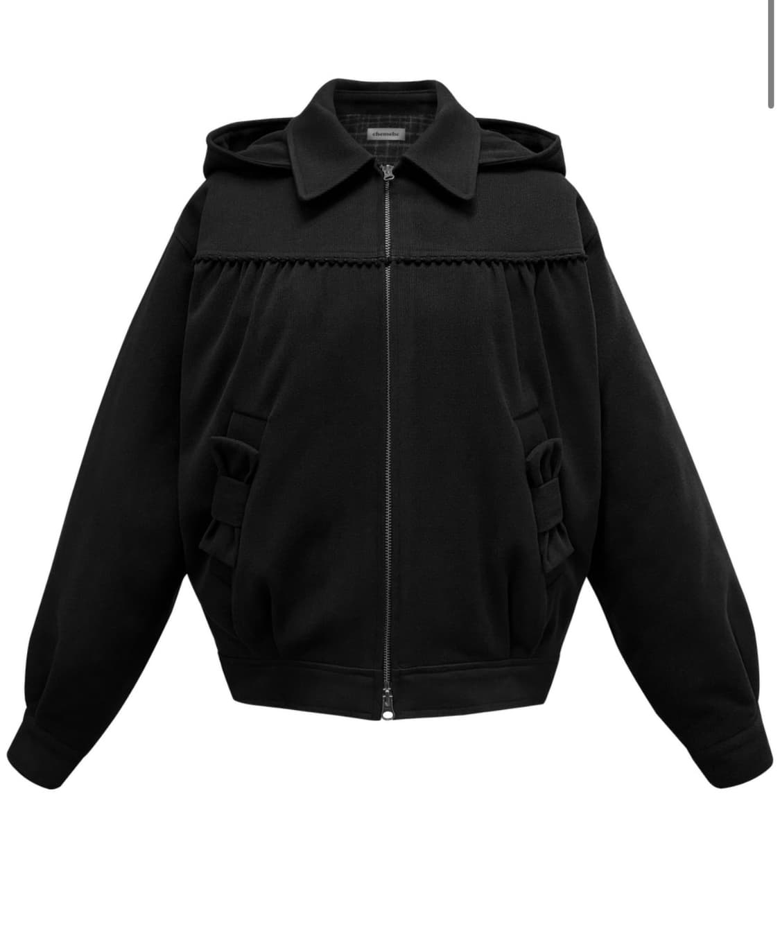 체메씨 블링크후드자켓 블랙 판매해요 상품이미지1