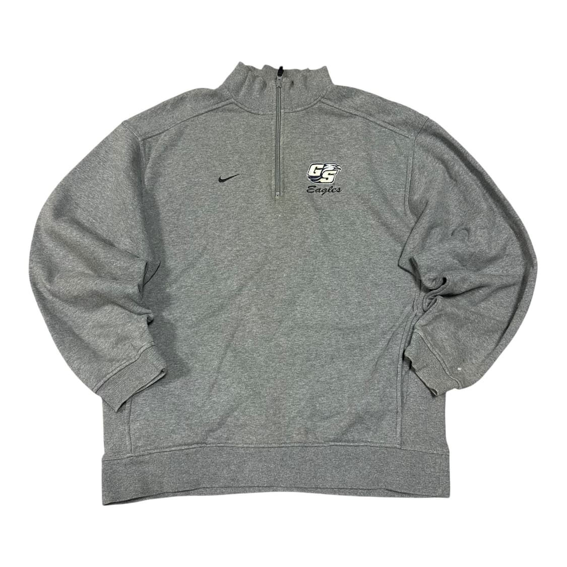 ✨ (바배) 나이키 반집업 그레이 맨투맨 상품이미지1