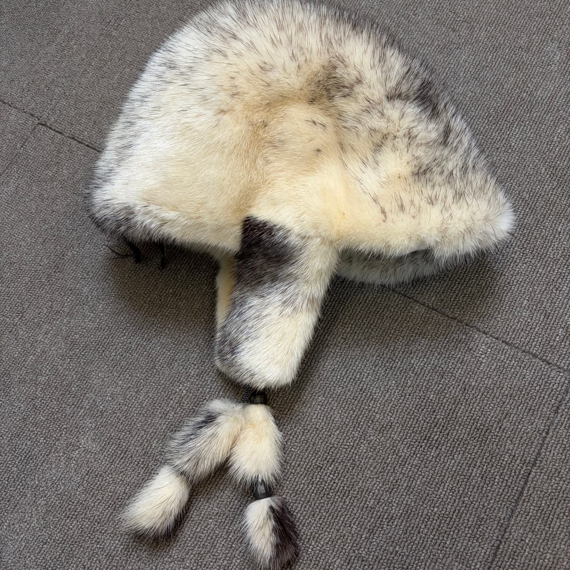 vintage 리얼 털 모자  상품이미지4