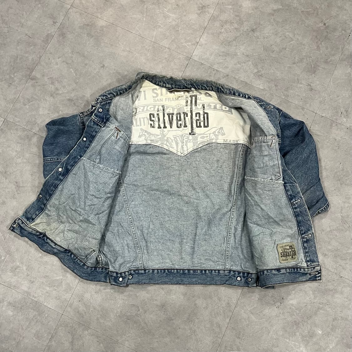90s 리바이스 실버탭 데님 자켓 (110) 상품이미지5