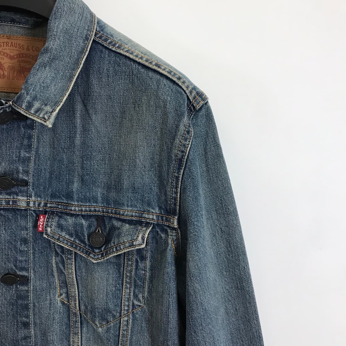 LEVIS 리바이스 워시드 데님트러커자켓 [L] 상품이미지2