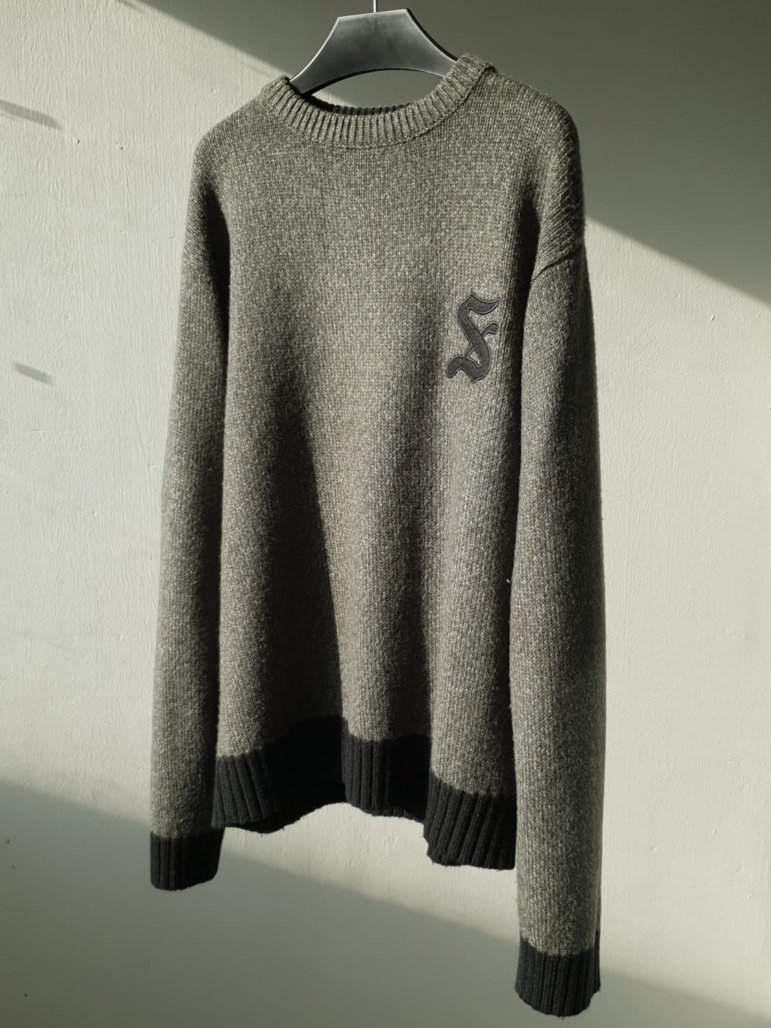 90s Stussy old english knit 상품이미지8