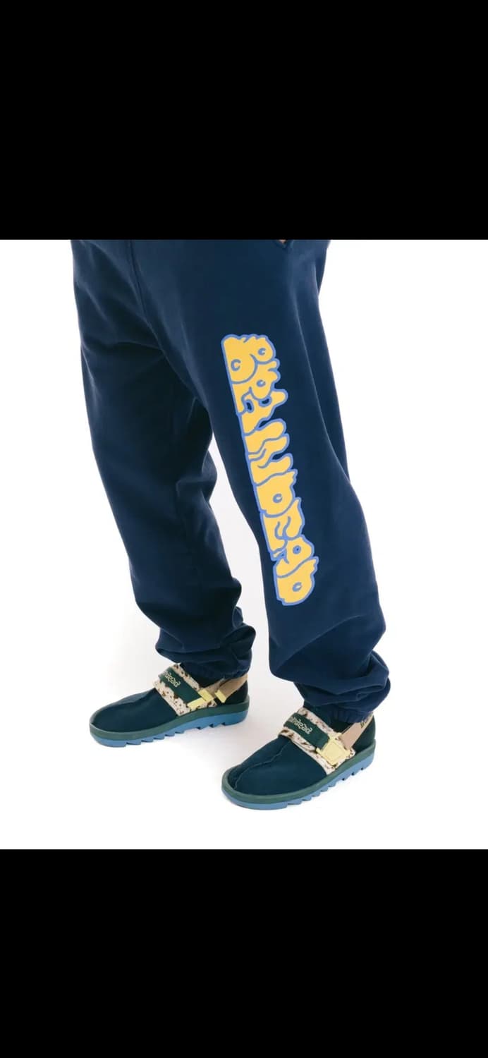 브레인데드 brain dead 버블 스웻팬츠 네이비 S (30) 상품이미지3