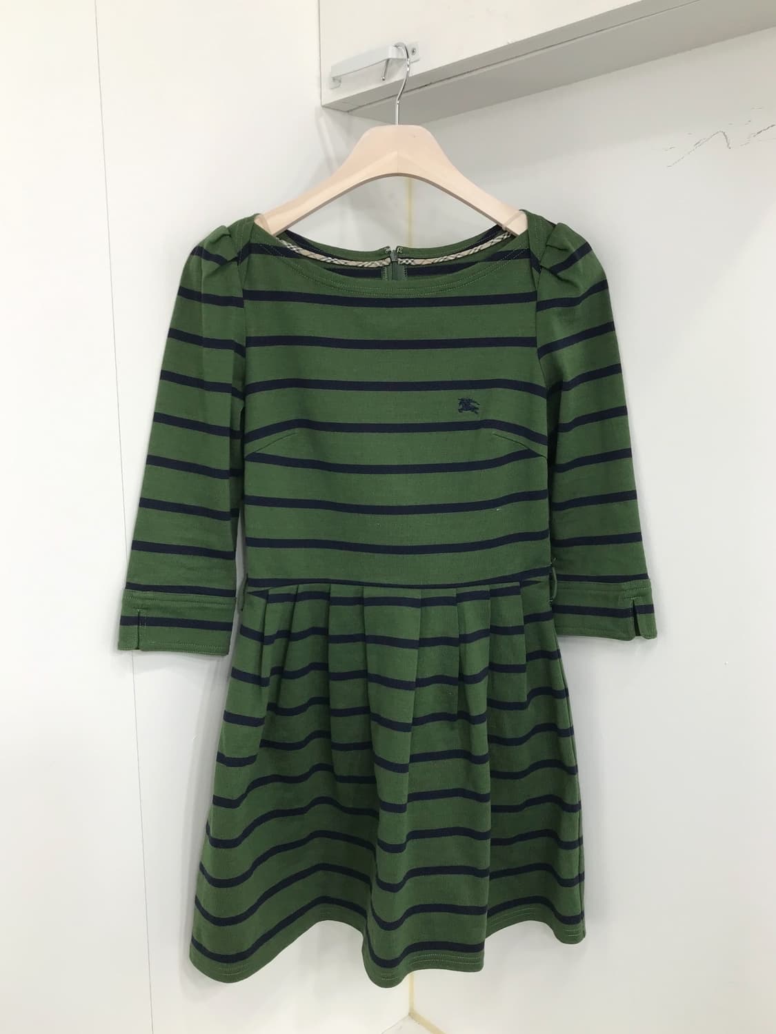 버버리 블루라벨 스트라이프 그린 원피스 ( 원픽 ) 상품이미지8