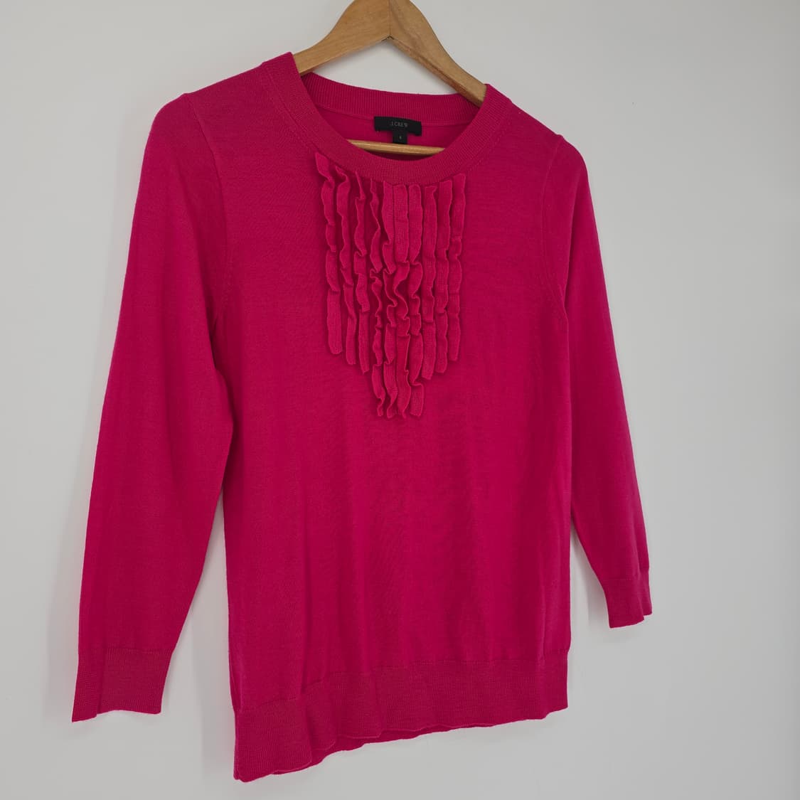 J. Crew Merino Wool Pink Sweater S 상품이미지8