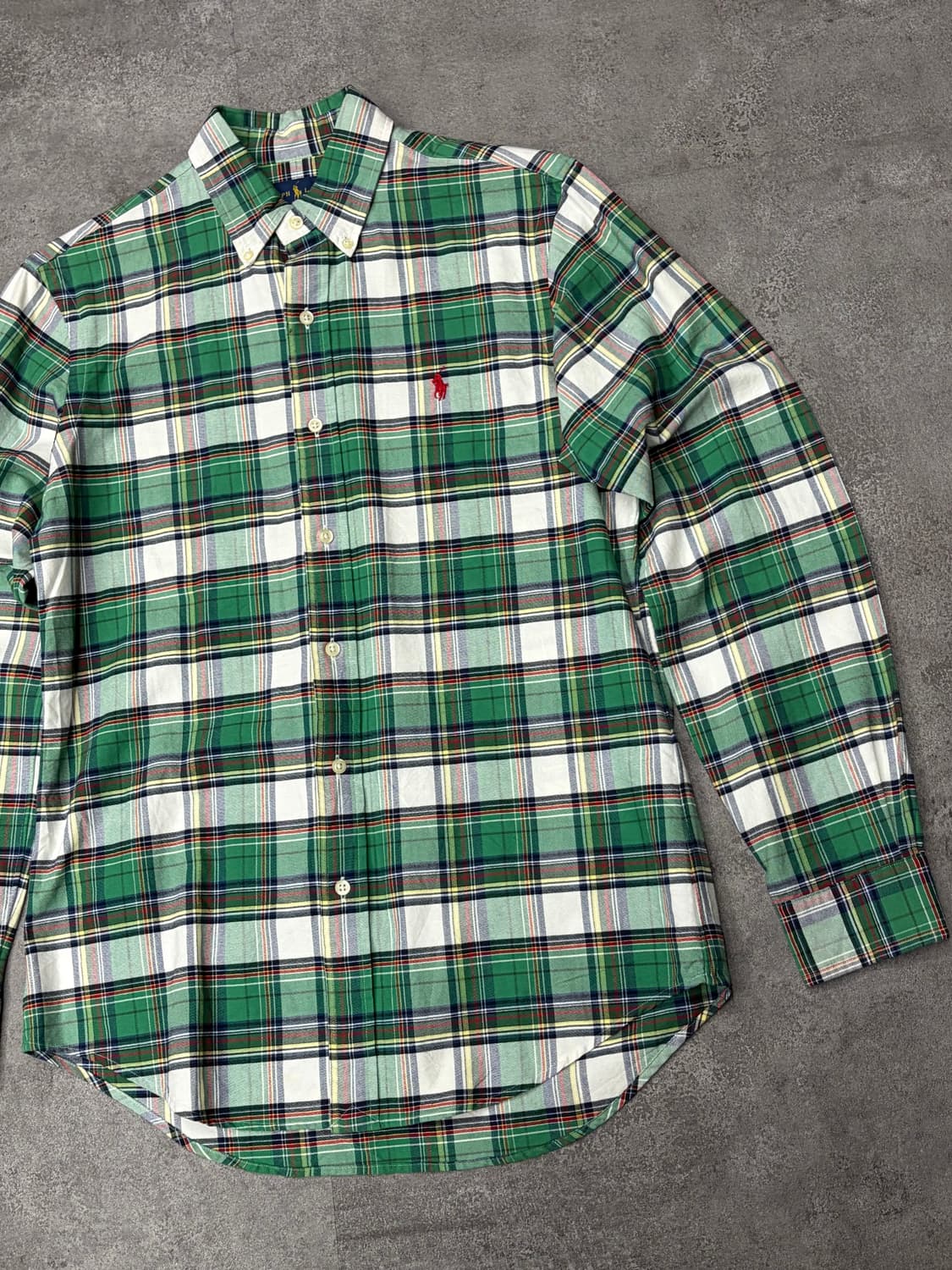 폴로 랄프로렌 헤비코튼 체크셔츠 상품이미지5