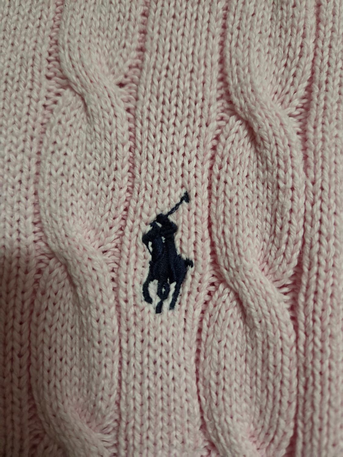 폴로 랄프로렌  남성 꽈배기 니트 L  상품이미지4