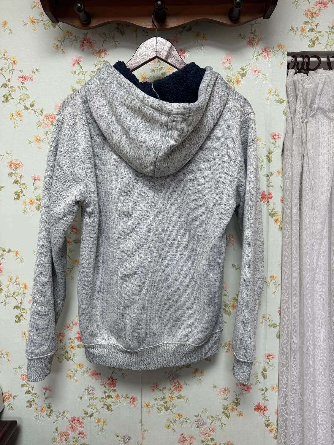 컨버스 후리스 후드집업 상품이미지2