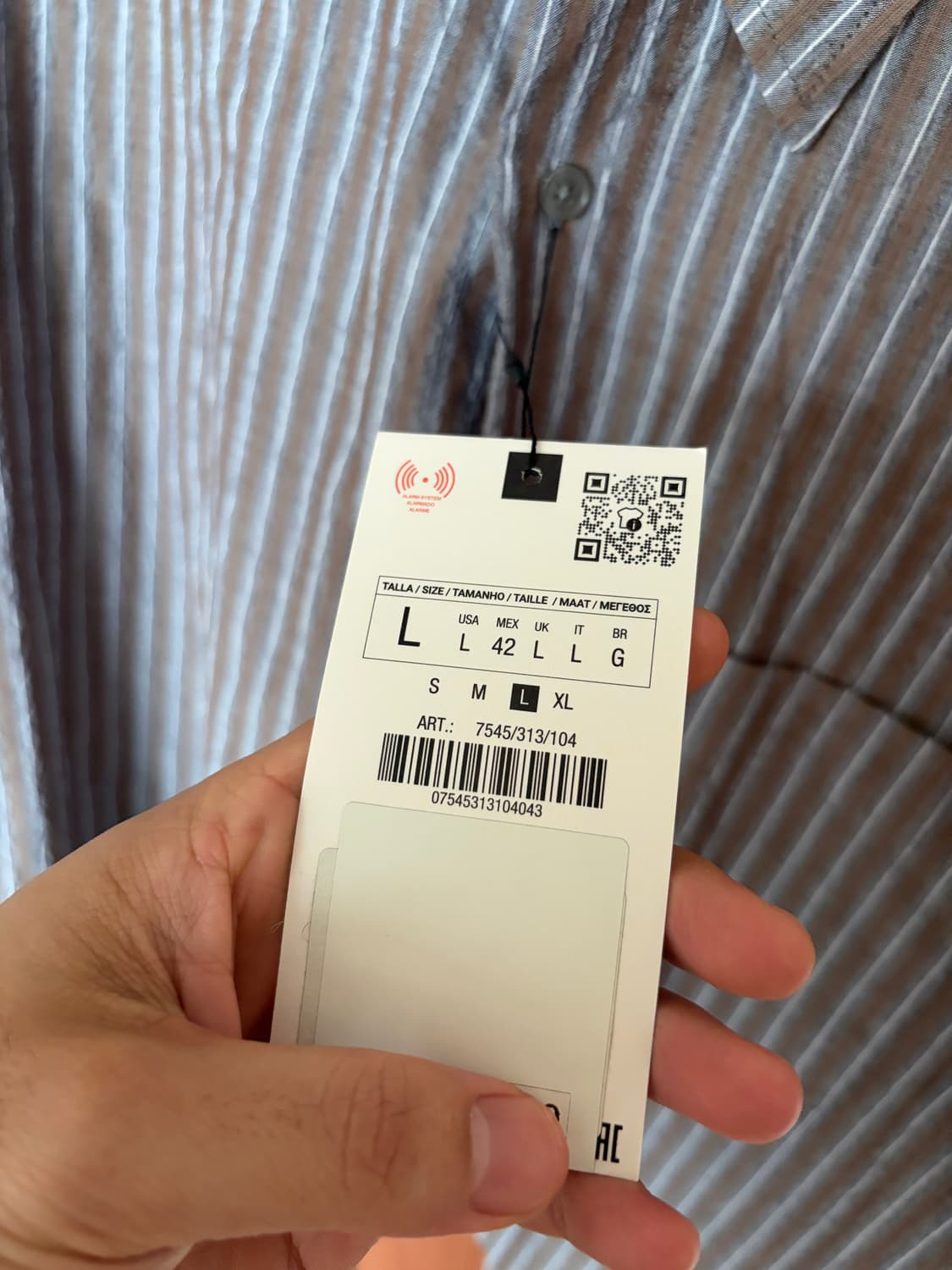 자라 크롭셔츠(브라운,L) 상품이미지2