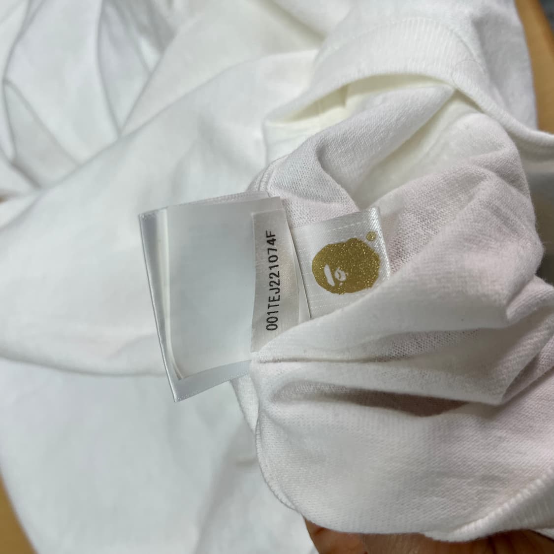 베이프 일본 프린팅 반팔 티셔츠 화이트 XL 상품이미지7