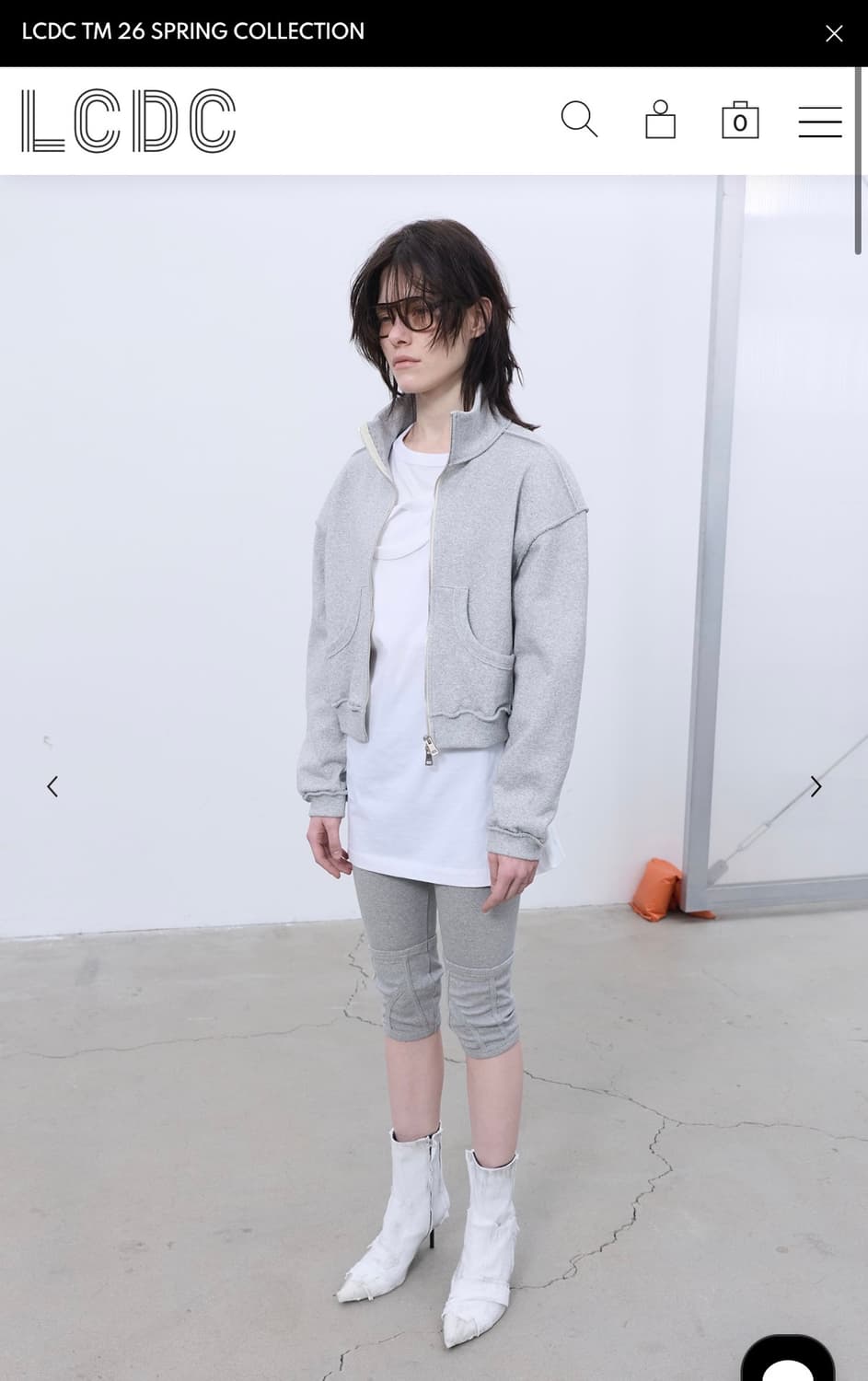 LCDC STRUCTURED ZIP-UP JACKET  상품이미지2